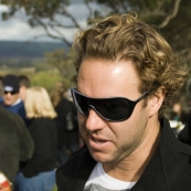 Todd at the McLaren Vale Sea and Vines Festival