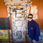 Lisa at the William Creek Hotel