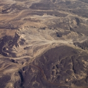 Patterns in The Outback sands between Lake Eyre and William Creek