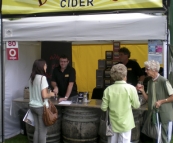 A couple of old bitties enjoying some Dickens Cider