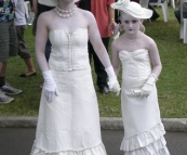 Mimes at Festivale