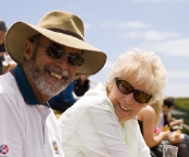 John and Dawn at the King Island Races