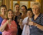 The King Island ladies: Lisa, Sue, Linda, Jill, Carol and Dawn