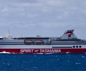 Our transport to Tasmania: the Spirit of Tasmania