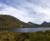 Dove Lake with Cradle Mountain in the distance