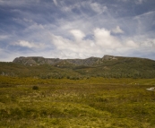 Boardwalk near Ronnie's Creek with Crater Peak in the distance