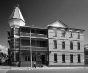 One of the old pubs in downtown Burnie