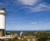 Lighthouse at Bluff Hill Point