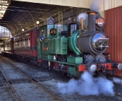 The West Coast Wilderness Railway in Queenstown
