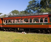 The West Coast Wilderness Railway in Queenstown