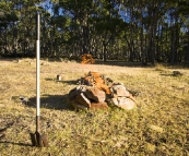 Our campsite at Lagoon of Islands