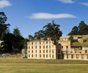 The prison section of Port Arthur