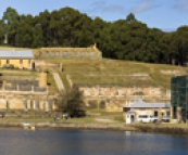 The prison section of Port Arthur