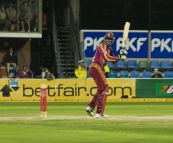 The West Indies batting lineup