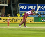 The West Indies batting lineup
