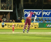 The West Indies batting lineup