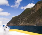 South Bruny Island from the boat