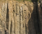 The cliffs of South Bruny Island