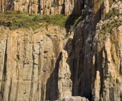 The Monument and cliffs of South Bruny Island