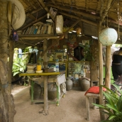 The tea house at Two View lookout