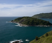 View from Laem Promthep (Cape Promthep) at the southern tip of Phuket