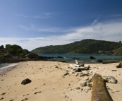 The fantastic secluded beach just below Laem Promthep (Cape Promthep) at the southern tip of Phuket