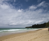 The fun surfing beach of Hat Surin 