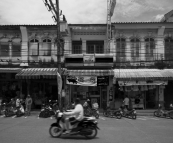 Store fronts in the old section of Phuket Town