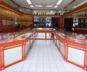 One of the many gold merchant's in Phuket Town