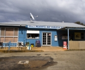 Peaceful Bay fish and chip shop, general store and caravan park office...