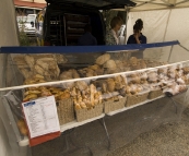 Fresh bread at the Albany Farmer's Market