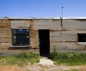 An old shack at Betty's Beach