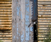 An old shack at Betty's Beach