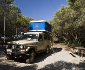 Our campsite at Saint Mary's Inlet in Fitzgerald River National Park