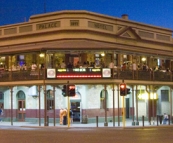 Kalgoorlie's central Hannan Street on a Friday night