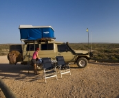 Our campsite at Osprey Bay