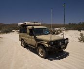 The Tank in the dunes on Ningaloo Station