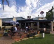 A beer watching the sunset at one of the pubs in Kalbarri