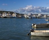 The Kalbarri boat harbour