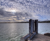 The Kalbarri boat harbour