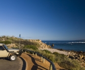 Breakfast by the mouth of the Murchison River in Kalbarri