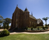 The beautiful Catholic church in Northampton