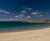 Town Beach in Geraldton