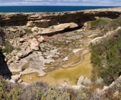 Talia Caves south of Venus Bay