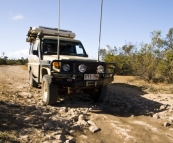 4WD tracks near Lake Jessie