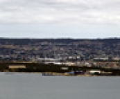 Panoramic of Port Lincoln from the top of Stamford Hill