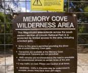 Memory Cove Wilderness Area