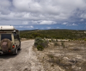 Making our way through the Memory Cove Wilderness Area