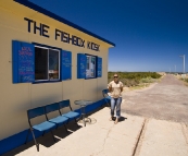 Oceanside kiosk in Cowell