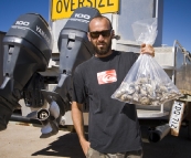 Oysters for $5.00 a dozen in Cowell